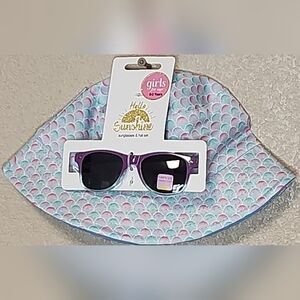 Hello Sunshine Purple Sunglasses & Hat Set Size 0-3 Yrs